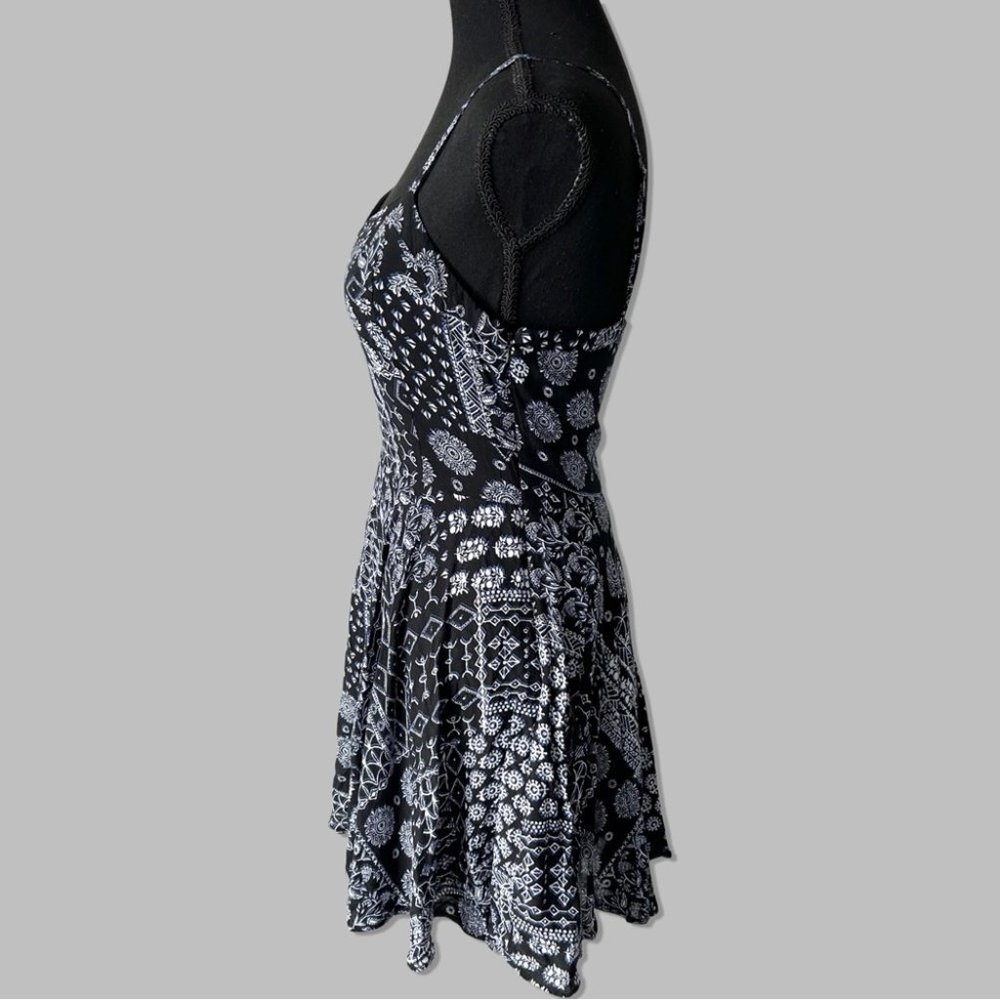 Talula Floral Fit & Flare Spaghetti Slip Dress - Picture 2 of 14